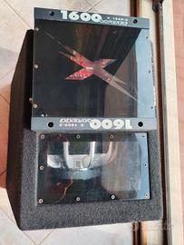 Amplificatore e Subwoofer Novex 1600W
