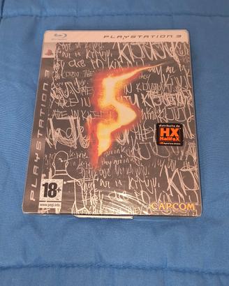 Resident Evil 5 PS3 Steelbook ITA Nuovo Sigillato