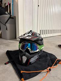 casco moto ufo spectra dragon
