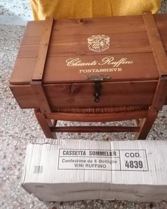 vino Ruffino cassetta sommelier 