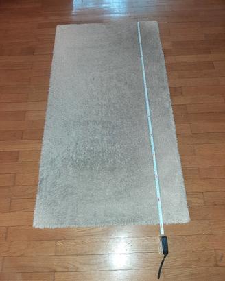 Tappeto (con rete antiscivolo) bianco sporco