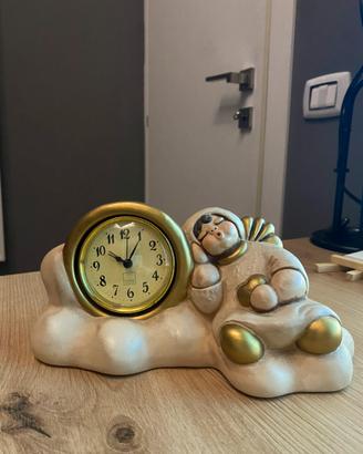Orologio Sveglia da Tavolo Thun Angelo in Ceramica