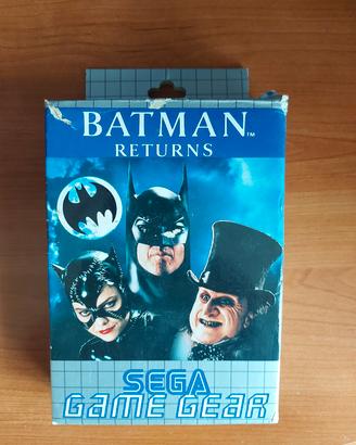 videogame Batman Returns Sega Game Gear