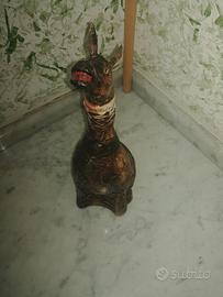 Bottiglia Liquore Asino Vintage 