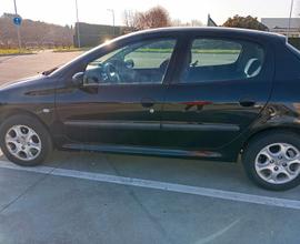 PEUGEOT 206 xs 5porte nero