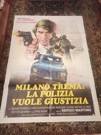 Manifesto cinema Milano trema: la polizia vuole