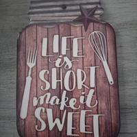 Sotto pentola  / quadretto decorativo