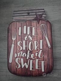 Sotto pentola  / quadretto decorativo