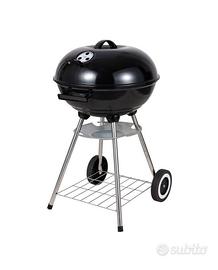 Barbecue a carbone con griglia rotonda Ø44x70cm