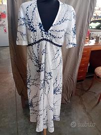 vestito di lino mezza manica