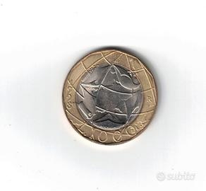 Moneta, Italia, 1000 Lire, Repubblica Italiana, 98