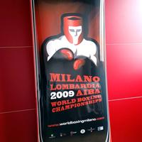 Roll up 80X200 AIBA MILAN 2009 WORLD BOXING