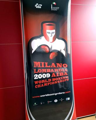 Roll up 80X200 AIBA MILAN 2009 WORLD BOXING
