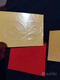 stickers lettere ani 80