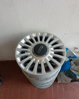 4 Cerchi in lega fiat 500 r15