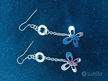 Orecchini  Duccio farfalle bronzo