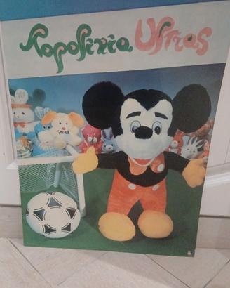 Cartonato Pubblicitario Vintage TOPOLINIA ULTRAS