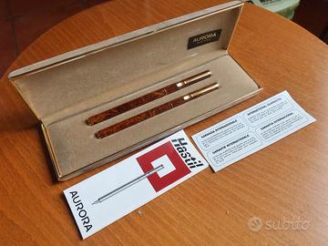 AURORA HASTIL COPPIA STILOGRAFICA E PENNA A SFERA