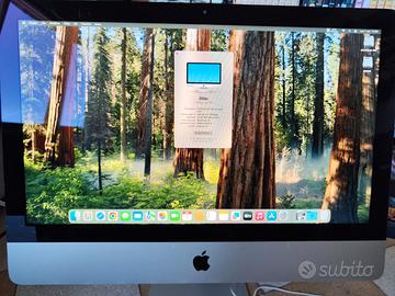 iMac 21" i5 2.7 Ghz 16GB SSD 256 + 500 OS Sequoia