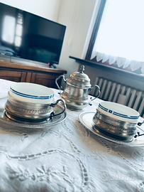 Servizio da the vintage Ankap Echt Porzellan