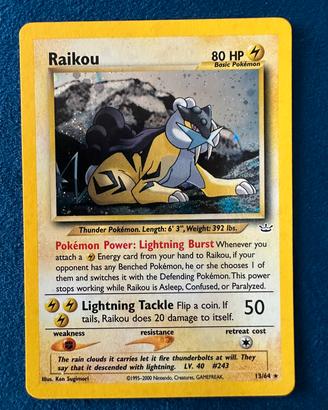 Pokemon Raikou neo revelation