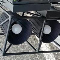 seletti multilamp nero applique lampada da parete