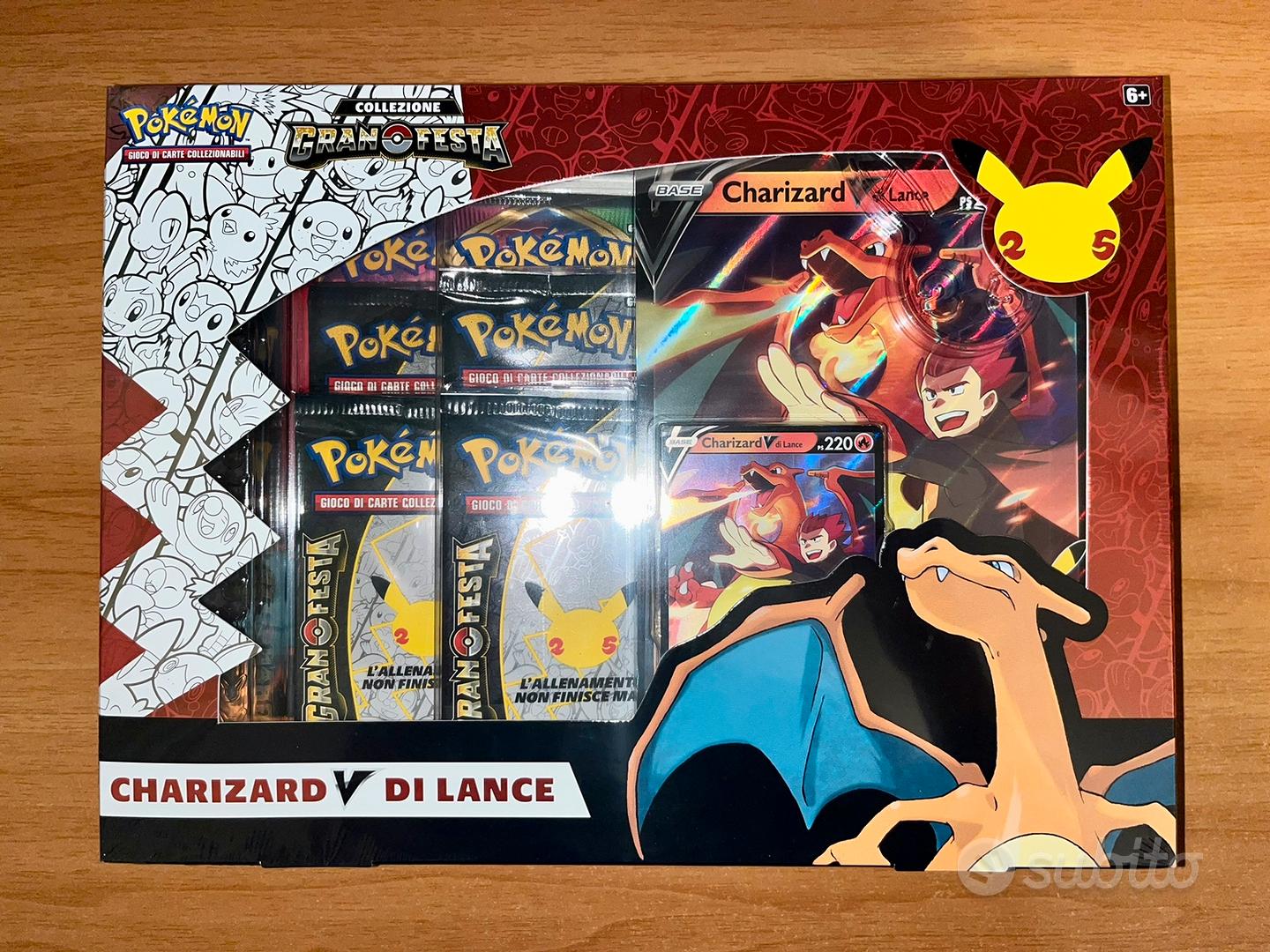 Pokemon Box Charizard V Lance Gran Festa 25 Ita - Collezionismo In vendita  a Parma