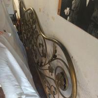 letto matrimoniale in ferro battuto,