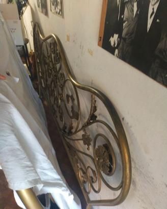 letto matrimoniale in ferro battuto,