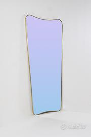 Specchio "scudo" stile Giò Ponti - 1970