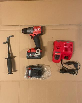 Trapano + batterie Milwaukee