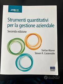 strumenti quantitativi per la gestione aziendale