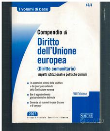 Compendio di Diritto dell'Unione Europea 2007
