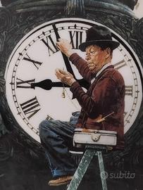 PIATTO VECCHIO ANTICO OROLOGIO MARSHALL FIELD