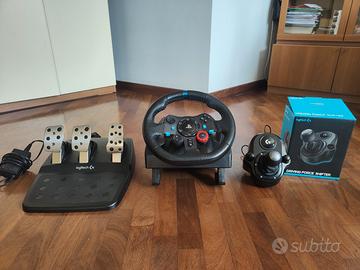Volante Logitech G29 + H Shifter