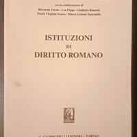 Manuali Istituzioni e Storia di Diritto Romano