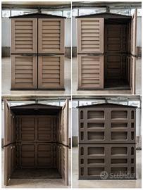 Armadio esterno in plastica