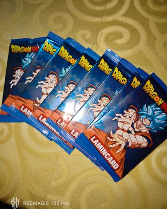 Bustina Dragon Ball Super Lamincard Diramix Nuova