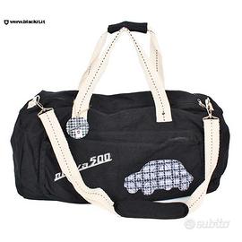 BORSONE FIAT 500 NERO CON 500 APPLICATA