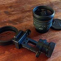 Sigma 8 mm + testa panoramica
