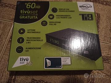Decoder satellitare tivusat digiquest ti9