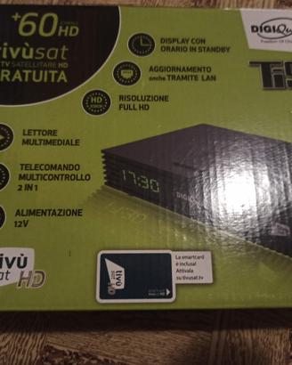 Decoder satellitare tivusat digiquest ti9