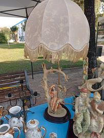 Lampada Con Scultura 