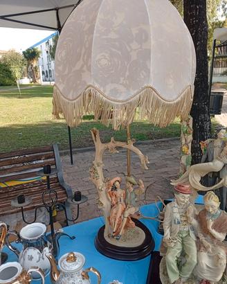 Lampada Con Scultura 