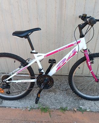 Bicicletta MTB Ragazza/Bambina 24" - 18 Rapporti