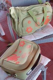 set borsone e beautycase da viaggio