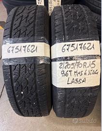 2) 205/70R15 Gomme 4 STAG 67517621