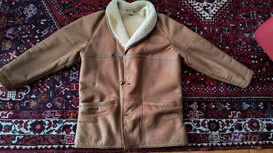 Montone shearling uomo taglia 50