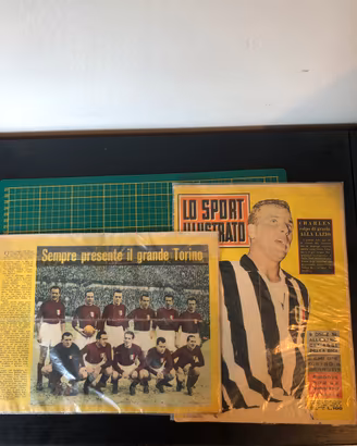 Lo sport illustrato Charles e grande Torino