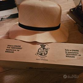 cappello panama montecristi borsalino